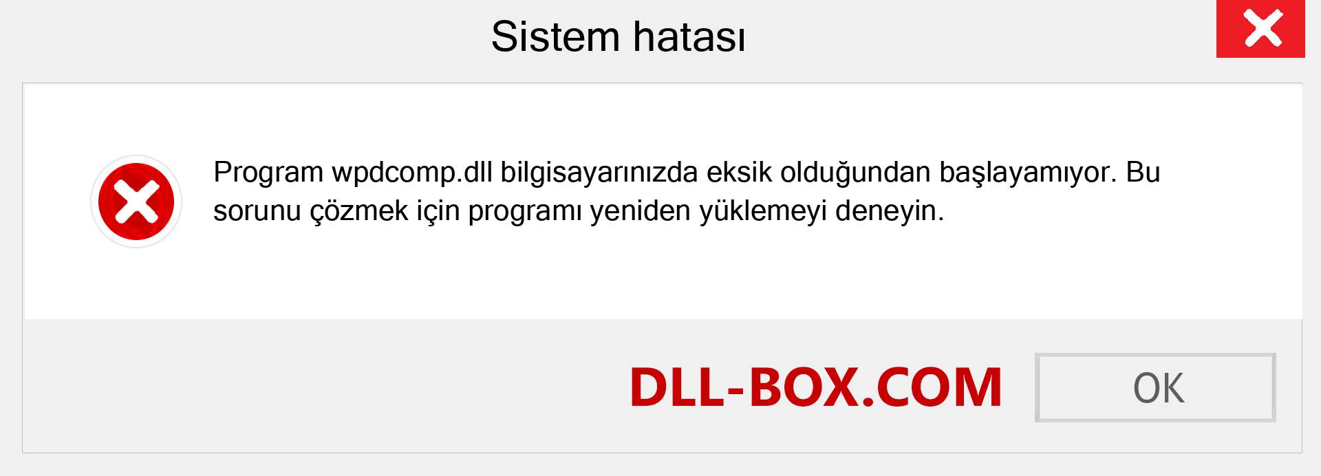 wpdcomp.dll dosyası eksik mi? Windows 7, 8, 10 için İndirin - Windows'ta wpdcomp dll Eksik Hatasını Düzeltin, fotoğraflar, resimler